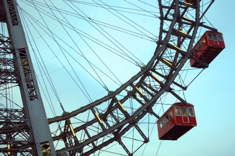 Wiener Riesenrad, Leopoldstadt, Vienna, Austria, January 2009