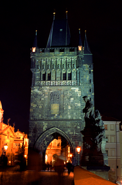 Old Town Bridge Tower, Prague, Czech Republic, April 2000