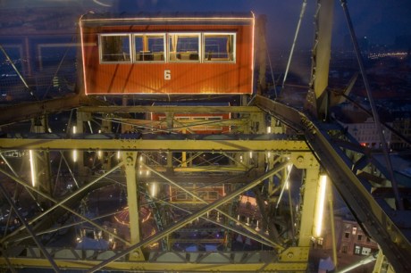 Wiener Riesenrad, Leopoldstadt, Vienna, Austria, January 2009