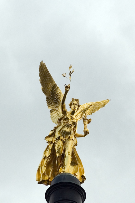 Friedensengel,  Munich, Germany, October 2009