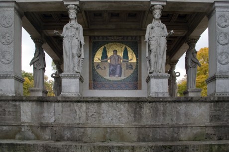 Friedensengel, Prinzregententerrasse, Munich, Germany, October 2009