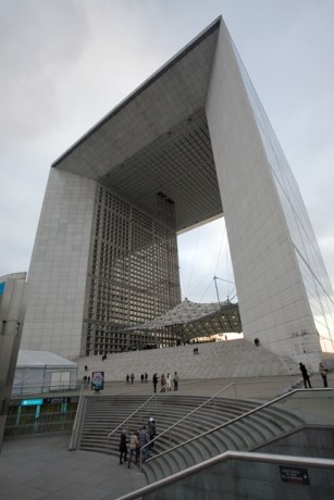 La Grande Arche, Paris, France, January 2010