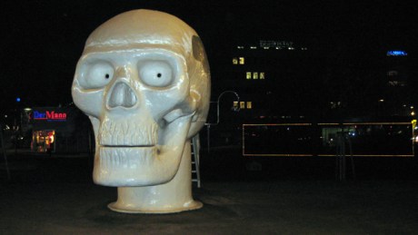 The Wellness Skull, Vienna, Austria, January 2009