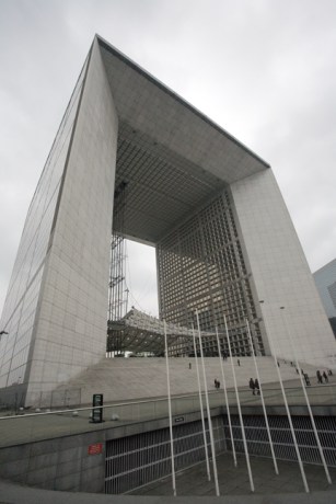 La Grande Arche, Paris, France, January 2010