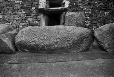Newgrange Passage Tomb, Meath, Ireland, 1989 Passage Tomb, Megalith, Rock Art