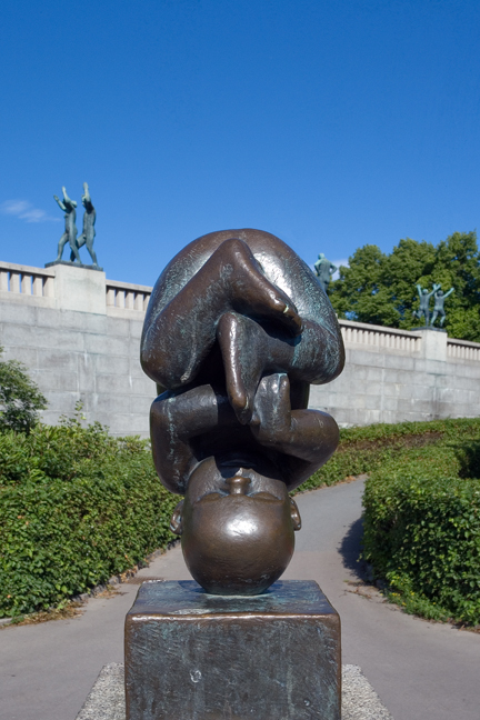 Vigelandsparken Sculpture Park Oslo, Norway, June 2010