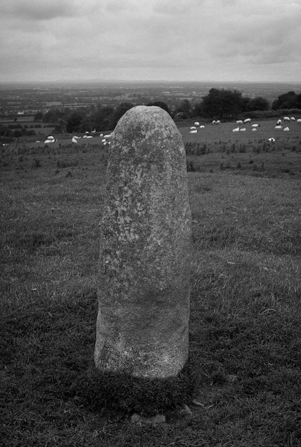 Lia fail, Tara, Meath, Ireland, 1990 Standing Stone, Megalith
