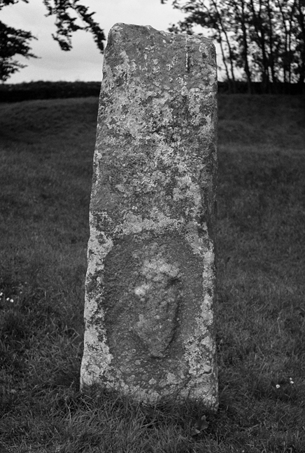 Adamnan's Cross, Tara, Meath, Ireland, 1990 Standing Stone, stone Cross