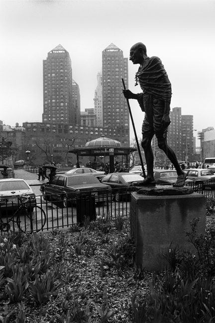 Union Square, Manhattan, New York, America, April 1995
