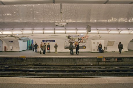 Metro, Paris, France, January 2010