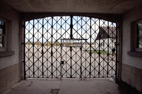 Main Gate, Dachau, Munich, Germany, October 2009