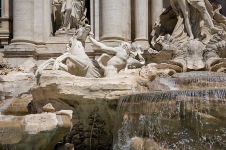 Trevi Fountain, Rome, Italy, May 2009