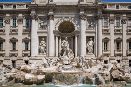 Trevi Fountain, Rome, Italy, May 2009