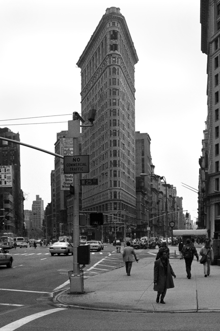 Flatiron, Fifth Avenue, Manhattan, New York, America, April 1995 