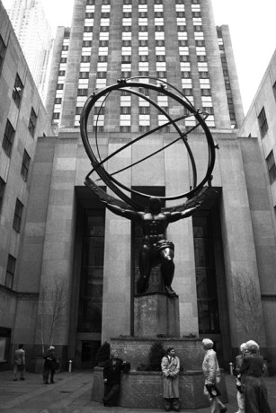 Rockefeller Centre, Manhattan, New York, America, April 1995
