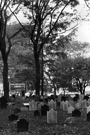 Trinity Graveyard, Manhattan, New York, America, April 1995