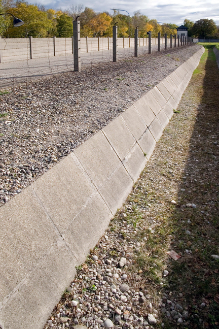 Perimeter Fence, Dachau, Munich, Germany, October 2009