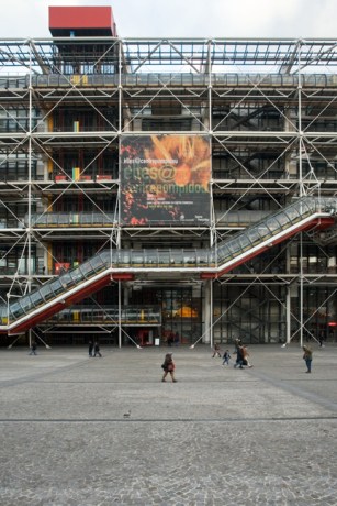 Pompidou Centre, Paris, France, January 2010