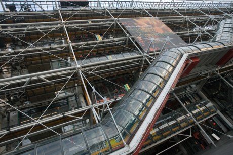 Pompidou Centre, Paris, France, January 2010