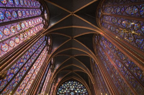 Sainte-Chapelle, Paris, France, January 2010