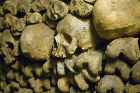 Catacombs, Paris, France, January 2010