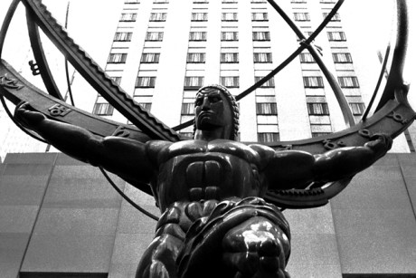Rockefeller Centre, Manhattan, New York, America, November 1997