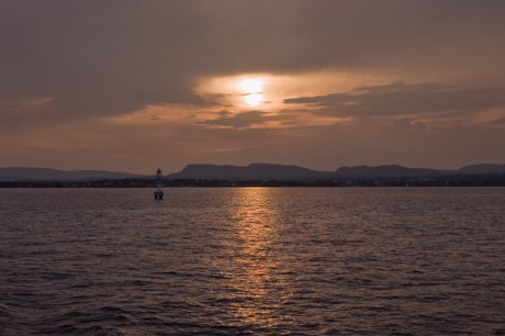 Sunset, Oslo Harbour, Oslo, Norway, June 2010