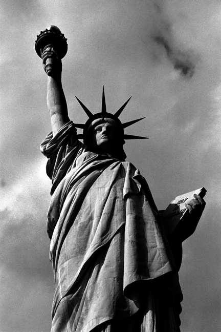 Statue of  Liberty, New York, America, November 1997