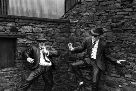 Blues Brothers, Drumskinny, Co. Fermanagh, Ireland, October 2000