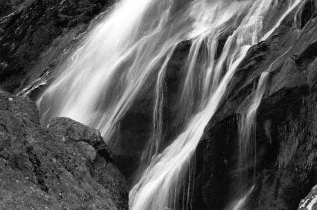 Powerscourt Waterfall, Enniskerry, Co. Wicklow, Ireland, October 2002