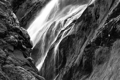 Powerscourt Waterfall, Enniskerry, Co. Wicklow, Ireland, October 2002