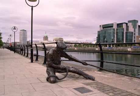 The Linesman, City Quay, Dublin, Ireland, August 2003