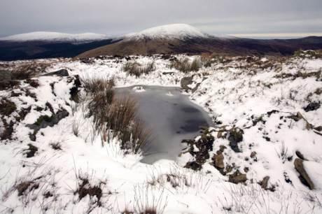 Turlough Hill, Co. Wicklow, Ireland, January 2012