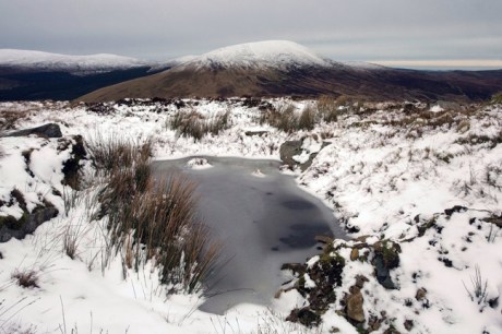 Turlough Hill, Co. Wicklow, Ireland, January 2012