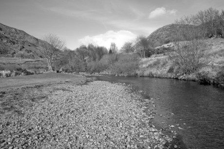 Lowerymore River, Barnesmore Gap, Co. Donegal, March 2010