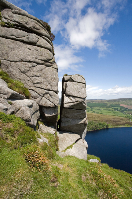 Eagle's Crag, Lough Bray, Co. Wicklow, Ireland, June 2010