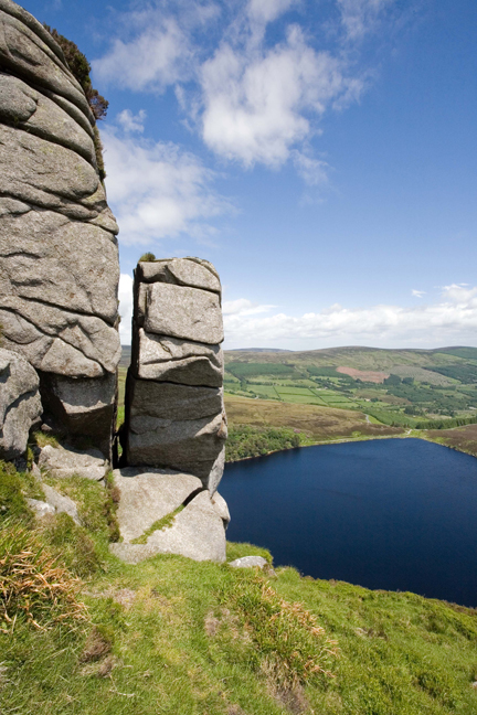 Eagle's Crag, Lough Bray, Co. Wicklow, Ireland, June 2010