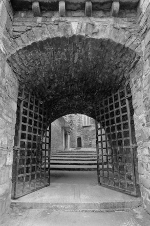 St Audoen's Gate, Cook Street, Dublin, Ireland, August 2010