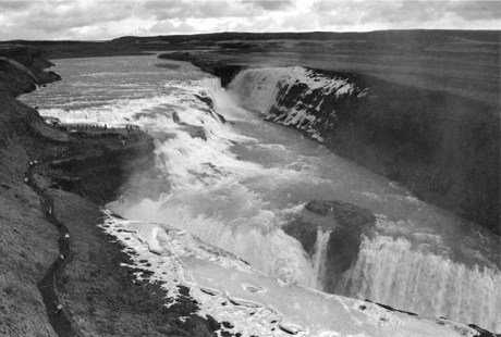 Gullfoss Falls & Hvítá River, Iceland, April 2006