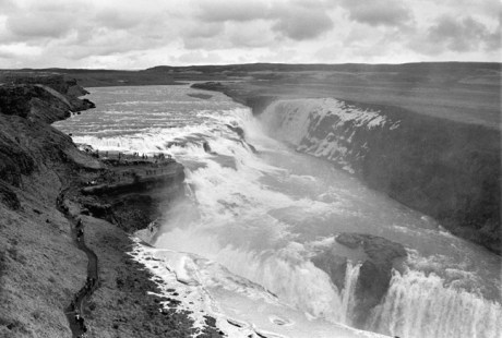 Gullfoss Falls & Hvítá River, Iceland, April 2006