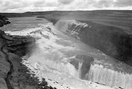 Gullfoss Falls & Hvítá River, Iceland, April 2006