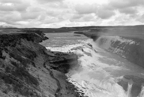 Gullfoss Falls & Hvítá River, Iceland, April 2006