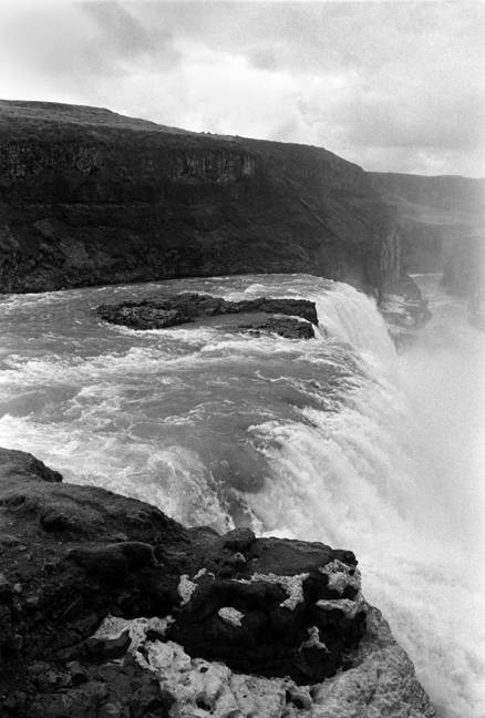 Gullfoss Falls & Hvítá River, Iceland, April 2006