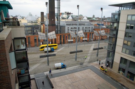 Smithfield, Margadh na Feirme, Dublin, Ireland, August 2008