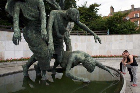 Garden of Remembrance, Parnell Street, Dublin, Ireland, August 2008
