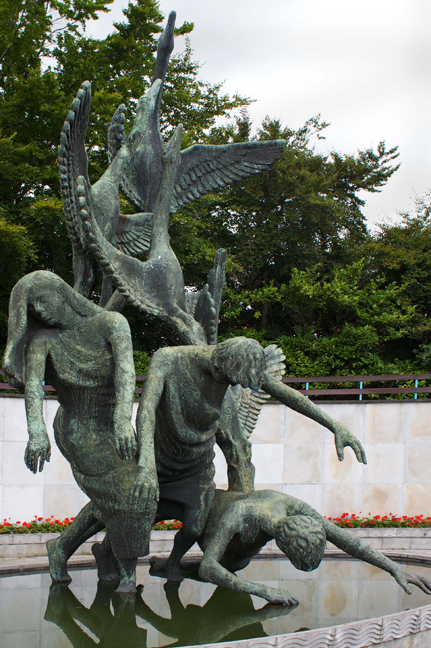 Garden of Remembrance, Parnell Street, Dublin, Ireland, August 2008