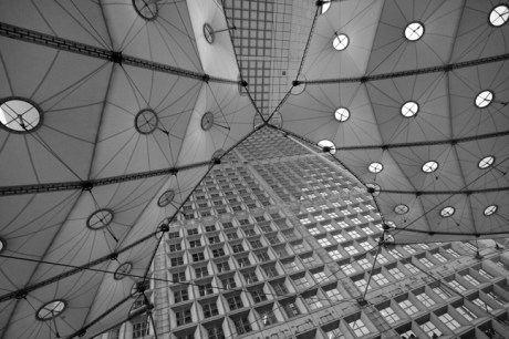 La Grande Arche, Paris, France, January 2010