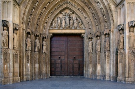 Puerto De Los Apostles, Valencia Cathedral, Valencia, Spain, October 2010