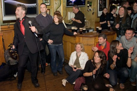 Jerry Fish, Arthur's Day, Brogan's Bar, Dame St., Dublin, Ireland