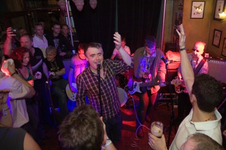 Undertones, Arthur's Day, Brogan's Bar, Dame St., Dublin, Ireland